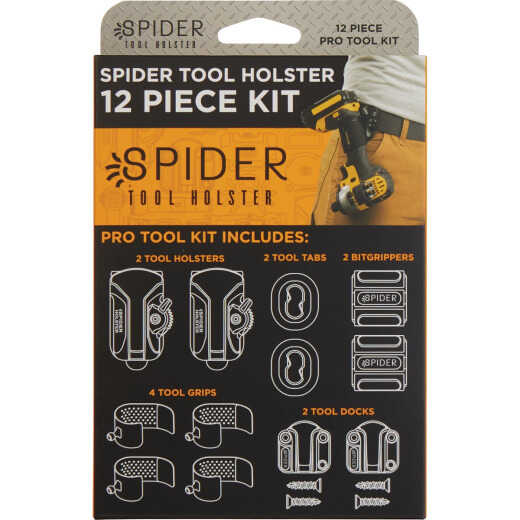 Spider Tool Holster Pro Tool Kit (12-Piece)