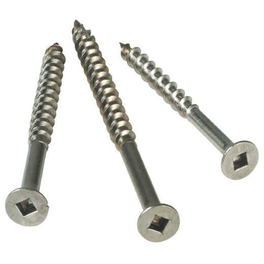 Simpson Strong-Tie #8 x 2 In. Stainless Steel Bugle Head Deck Screw (1 Lb. Box)